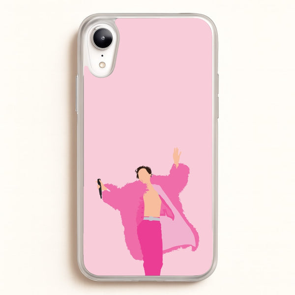 Harry Pink Coat  iPhone XR Case