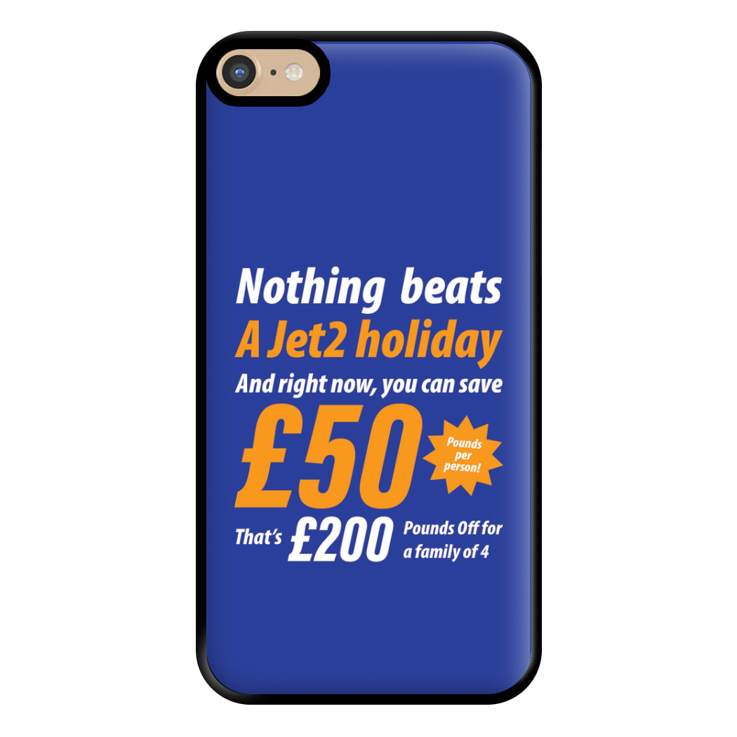 Nothing Beats A Jet Holiday iPhone 6 Plus / 7 Plus / 8 Plus Case