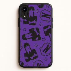 Wednesday Pattern iPhone XR Case