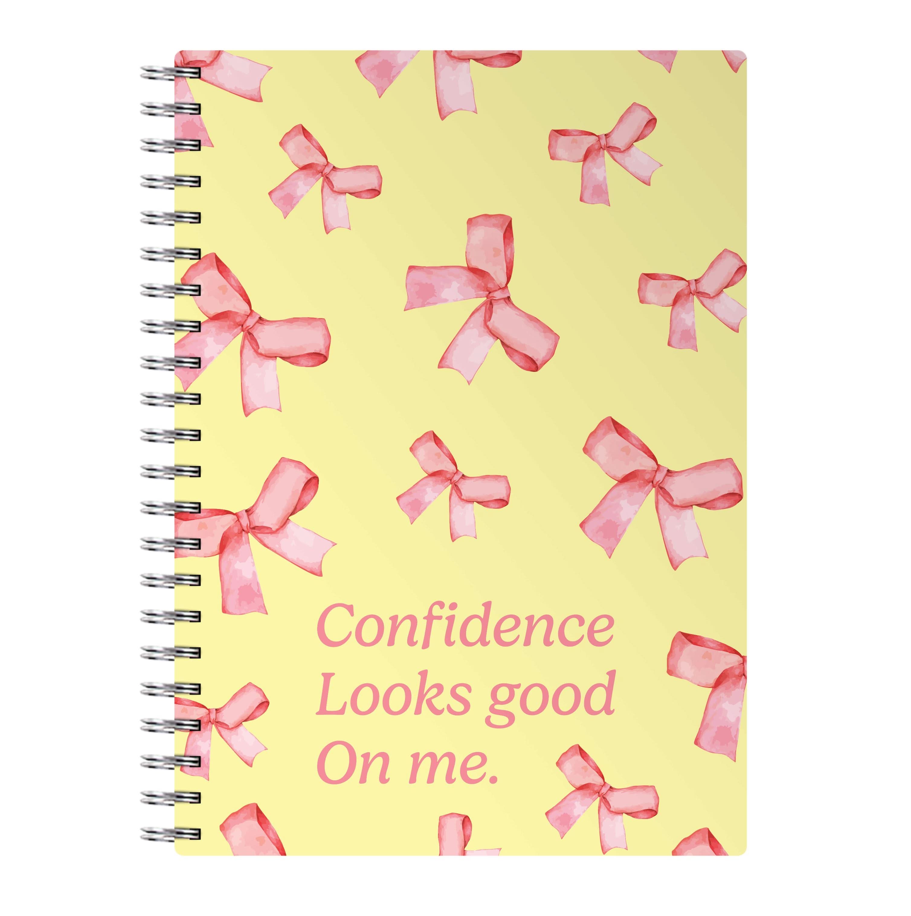 Coquette Confidence Looks Good On Me Notebook