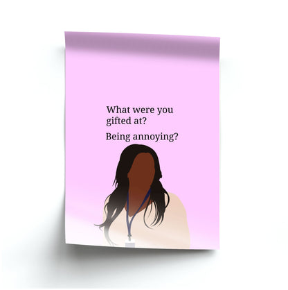 Gifted At Being Annoying Poster