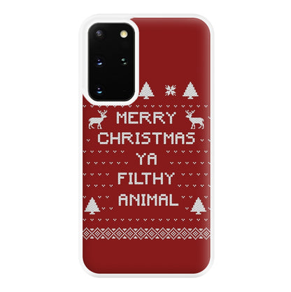 Merry Christmas Ya Filthy Animal Phone Case