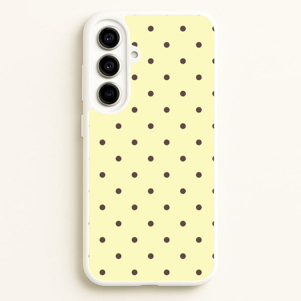 Vanilla & Chocolate Polka Dots Galaxy A56 Case