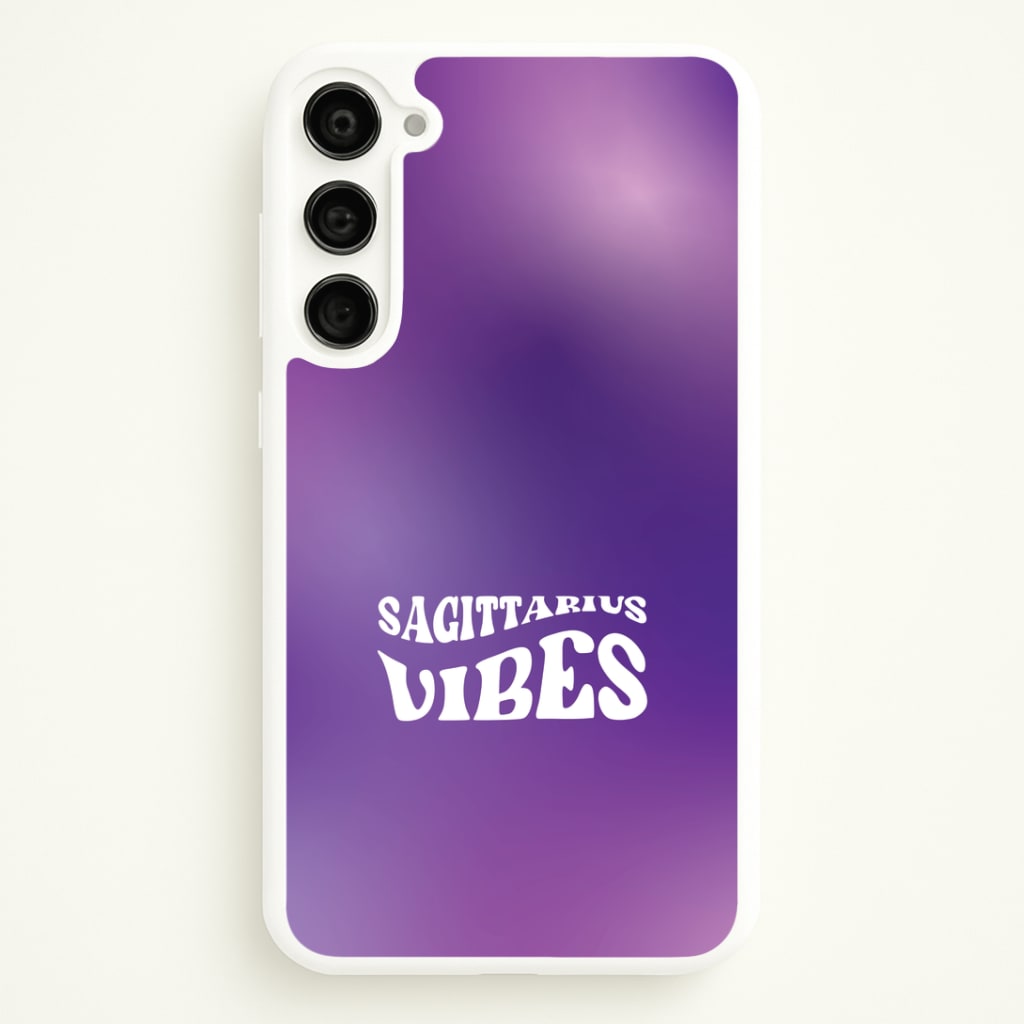 Sagittarius Vibes Gradient Zodiac Galaxy S23 Plus Case