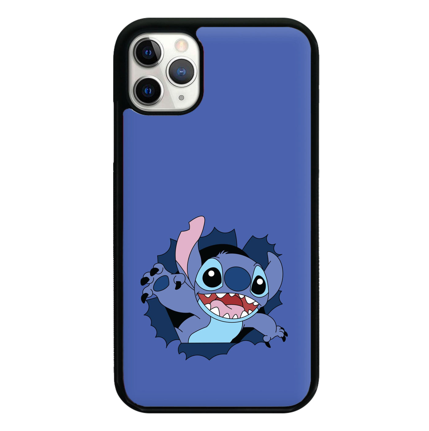 Torn Blue Alien Phone Case