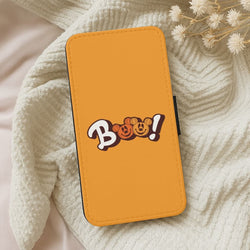 Pumkin Mouse Boo Leather Phone Case