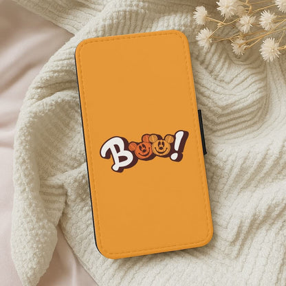 Pumkin Mouse Boo Leather Phone Case
