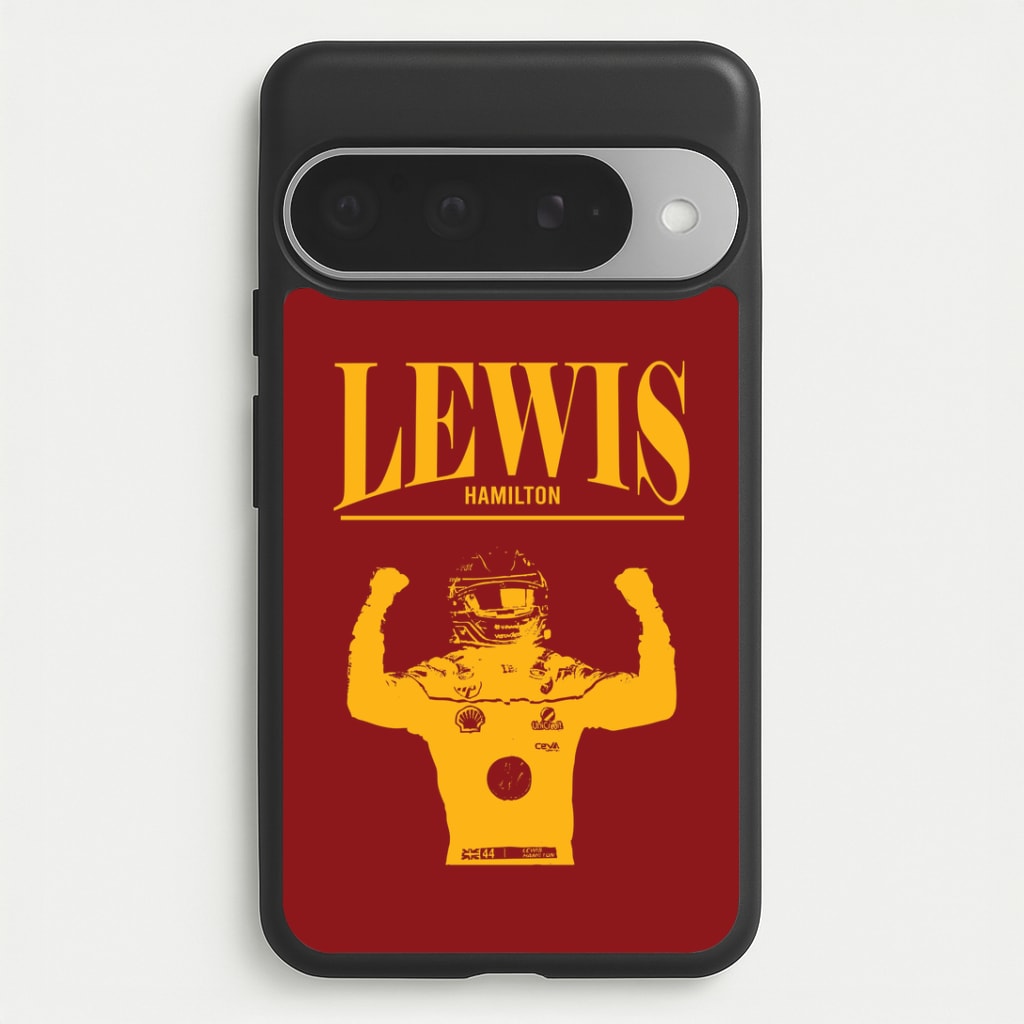 Lewis Red And Gold Google Pixel 10 Pro XL Case