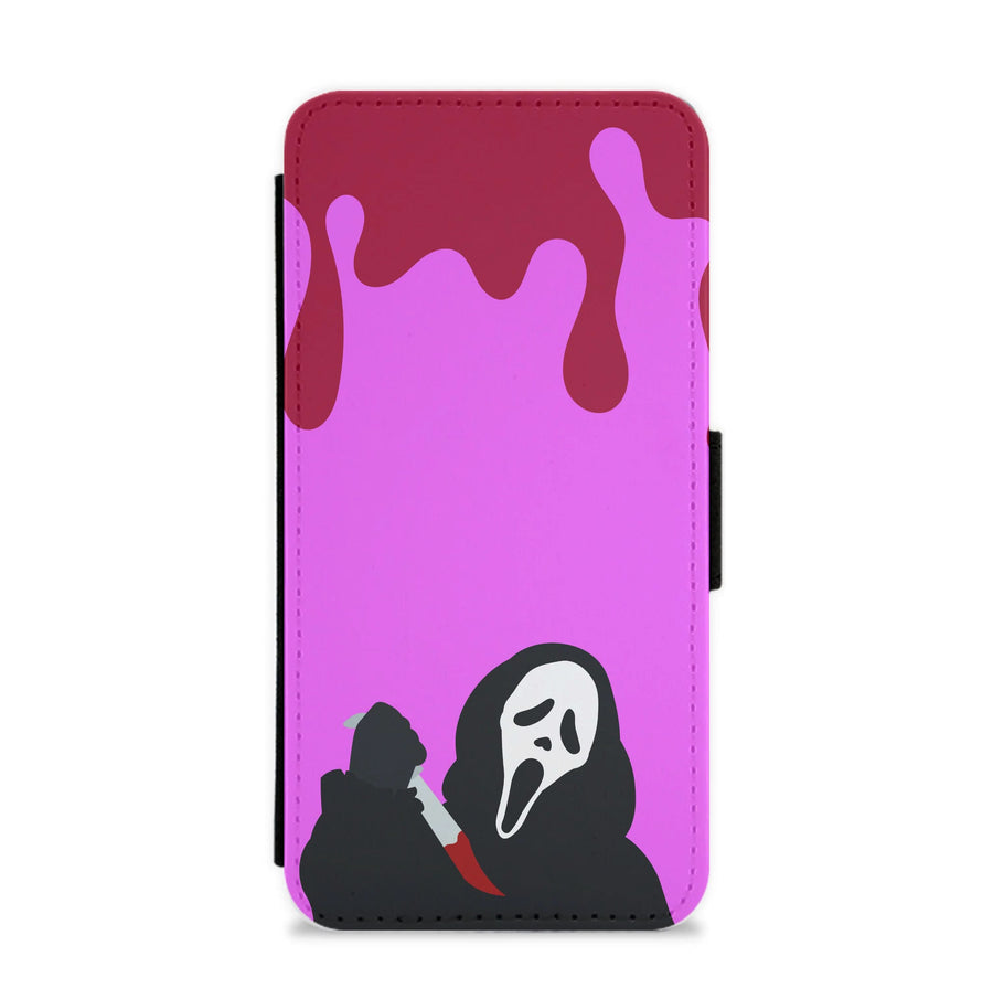 Bloody Knife Flip / Wallet Phone Case