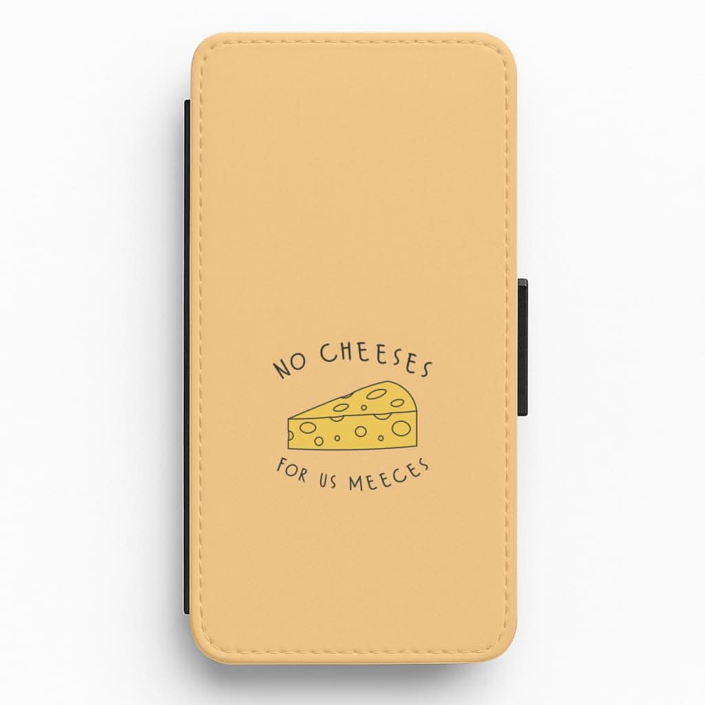 No Cheeses For Us Meeces Flip / Wallet Phone Case