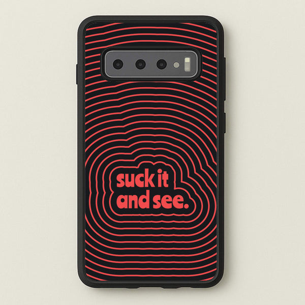 Suck It And See Psychedelic Galaxy S10 Plus Case