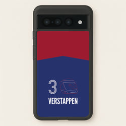 Verstappen Helmet 2026 Google Pixel 7 Pro Case