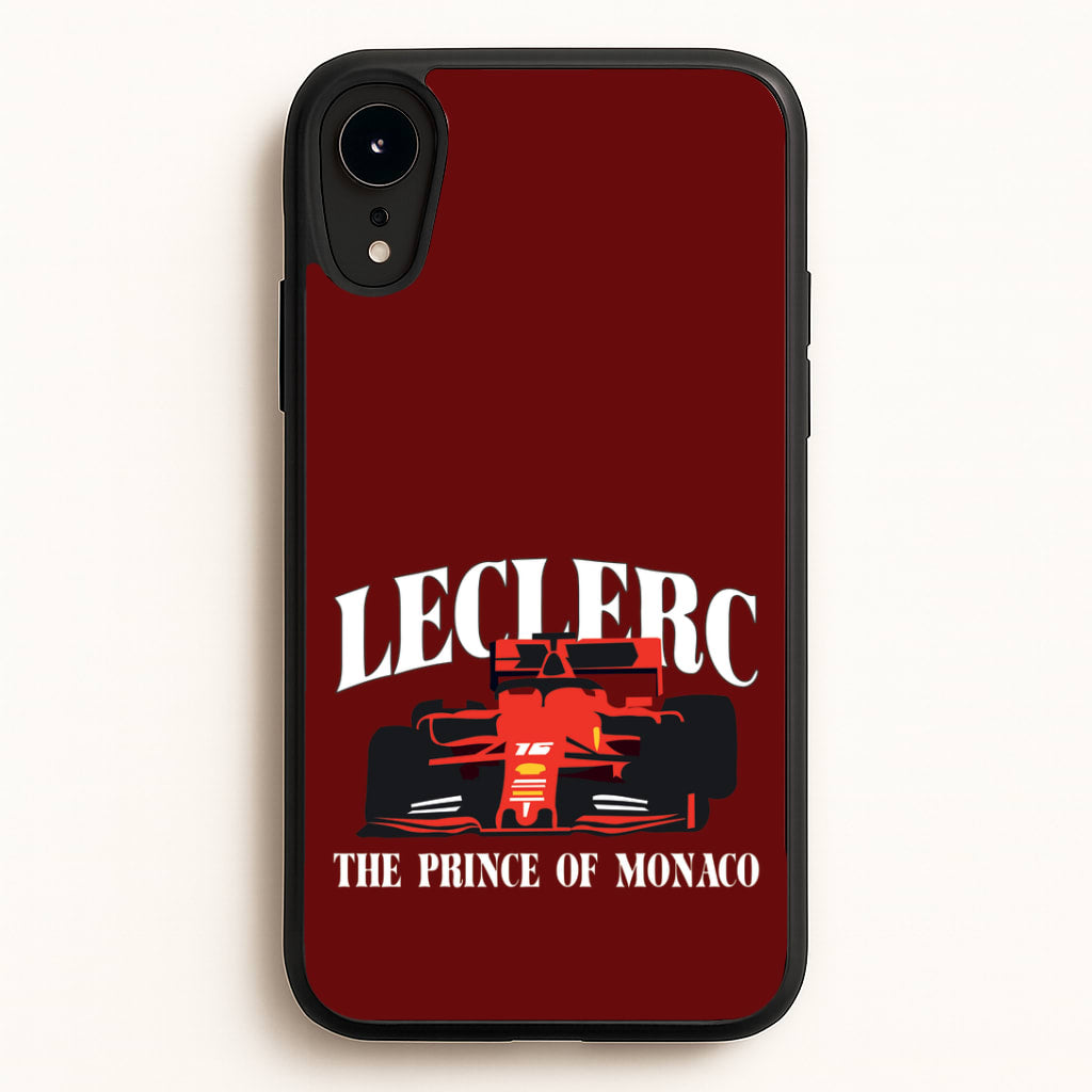 Prince Of Monaco iPhone XR Case