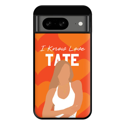 I Know Love Pattern Google Pixel 8 Case