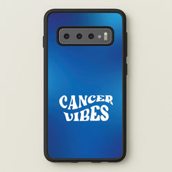 Cancer Vibes Gradient Zodiac Galaxy S10 Case