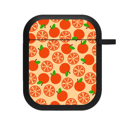 Textured Oranges Pattern  AirPods Case