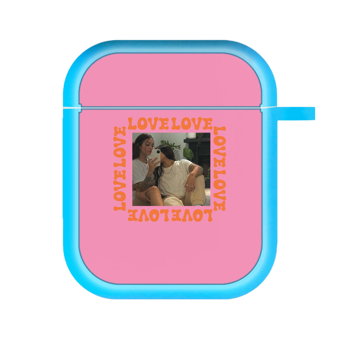 Love, Love, Love - Personalised Couples AirPods Case