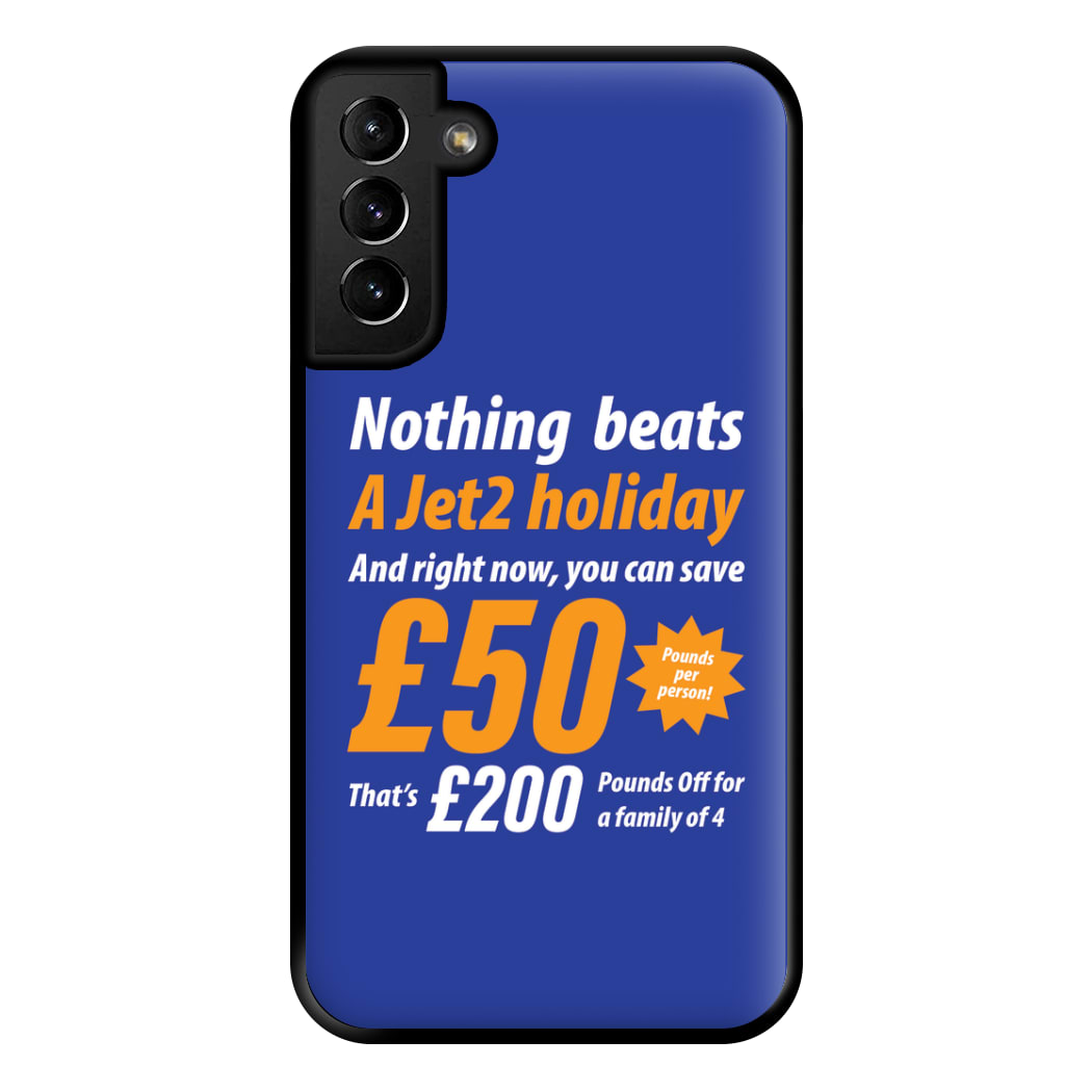 Nothing Beats A Jet Holiday Galaxy S21 Case