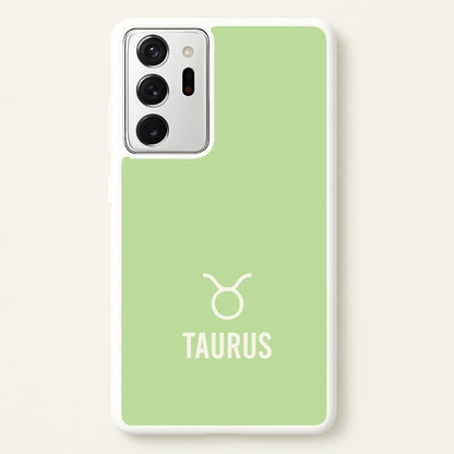 Taurus Pastel Zodiac Galaxy Note 20 Ultra Case