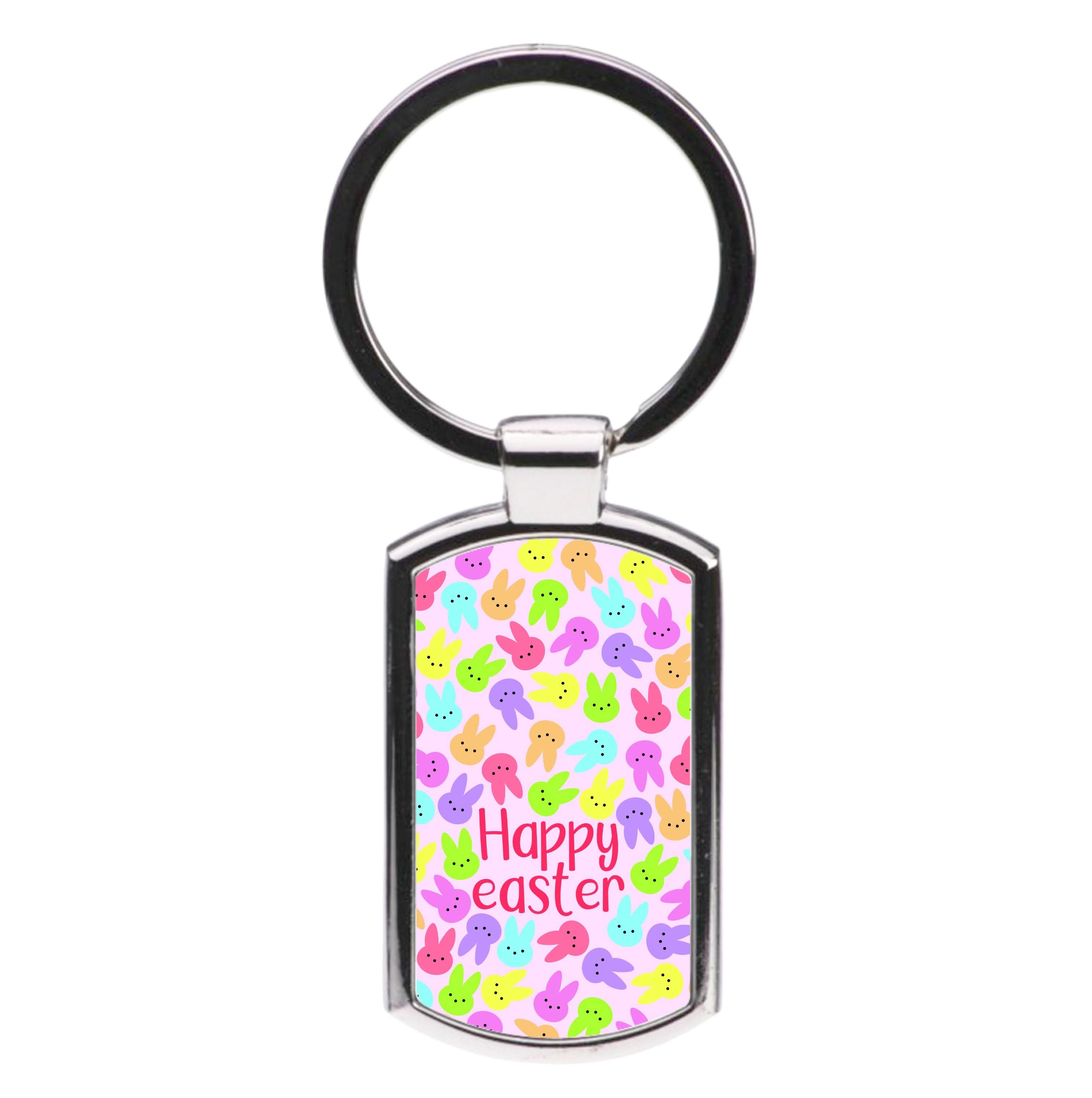 Bunny Pattern Luxury Keyring