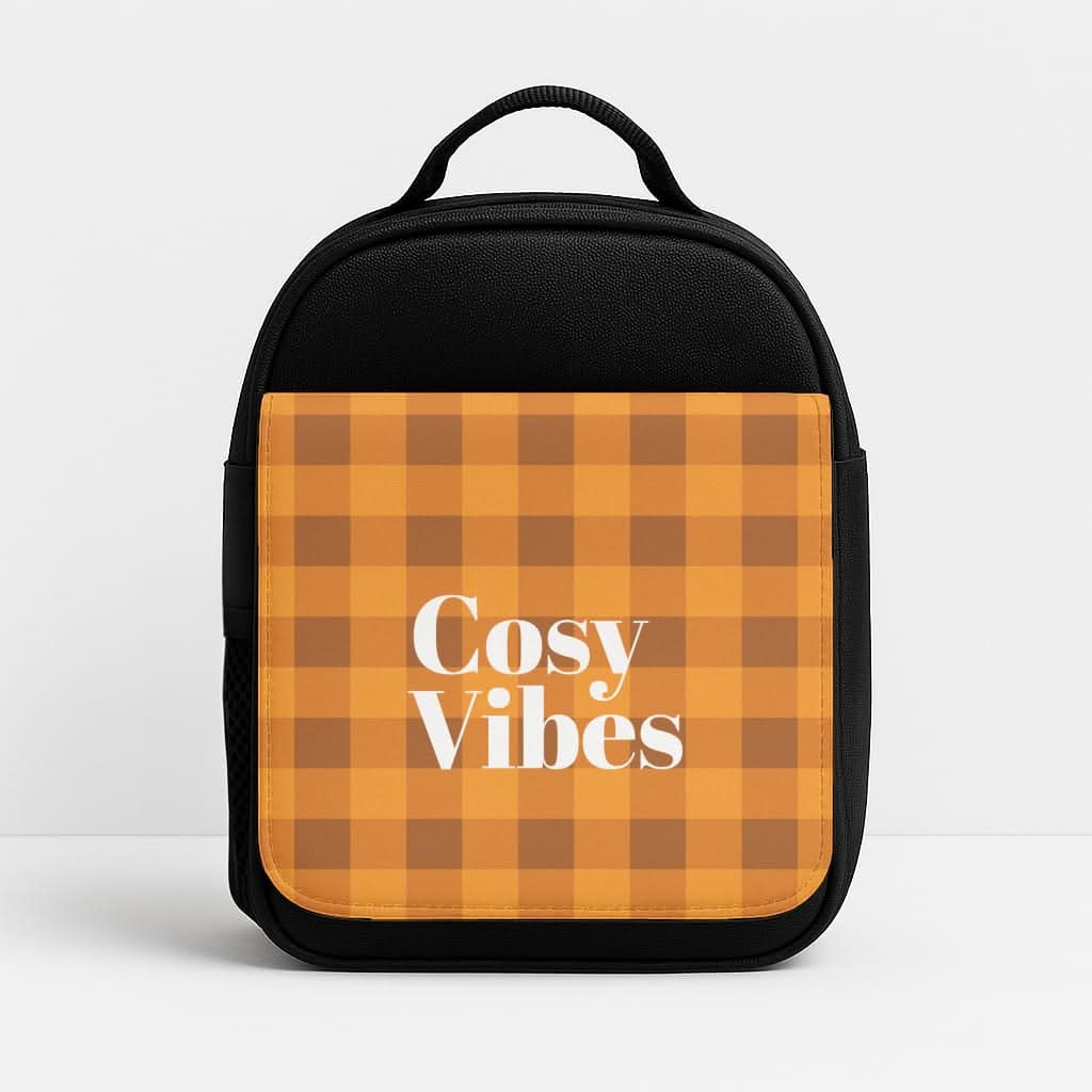 Checkered Cosy Vibes Lunchbox
