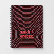 Suck It And See Psychedelic Notebook 1