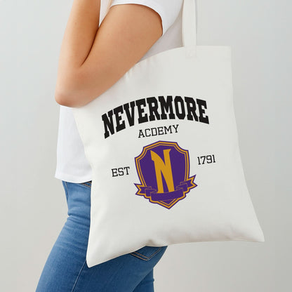 Addams Academy Purple Shoulder Bag