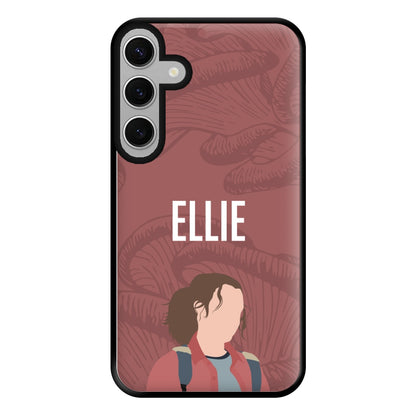 Ellie Mushroom Pattern Galaxy S24FE Case