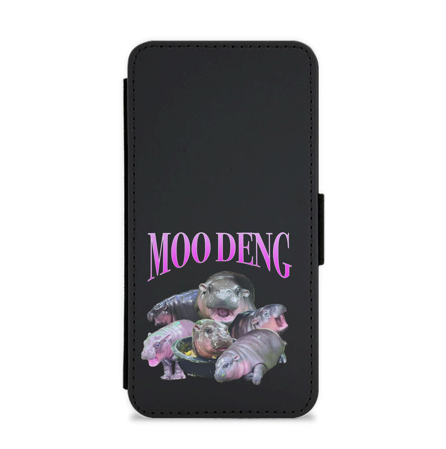 Moo Collage Flip / Wallet Phone Case