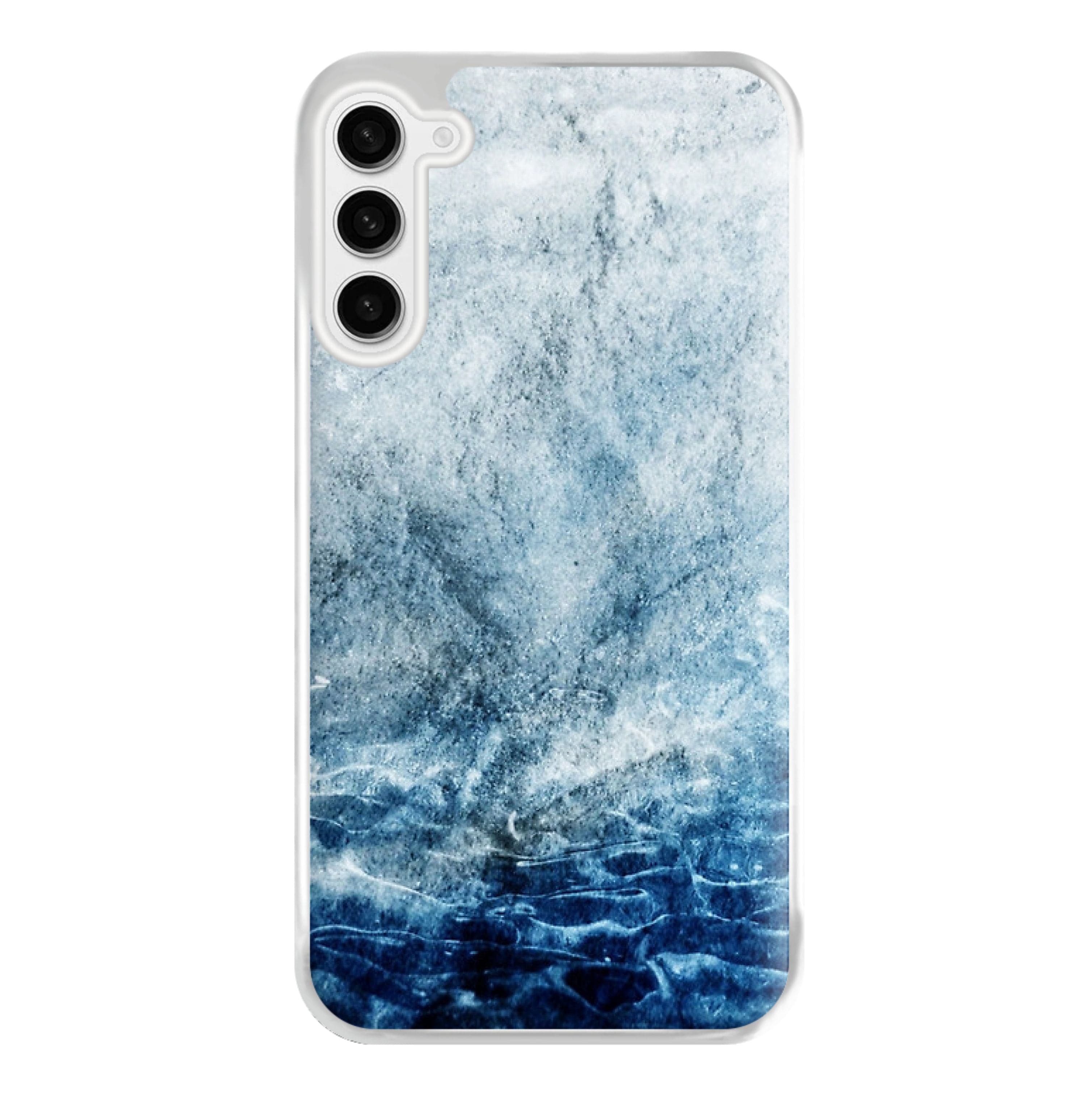 Sea Blue Marble Phone Case