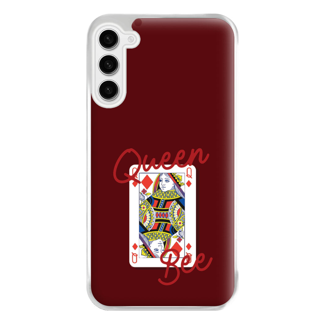 Queen Bee Playing Card Galaxy S23FE Case