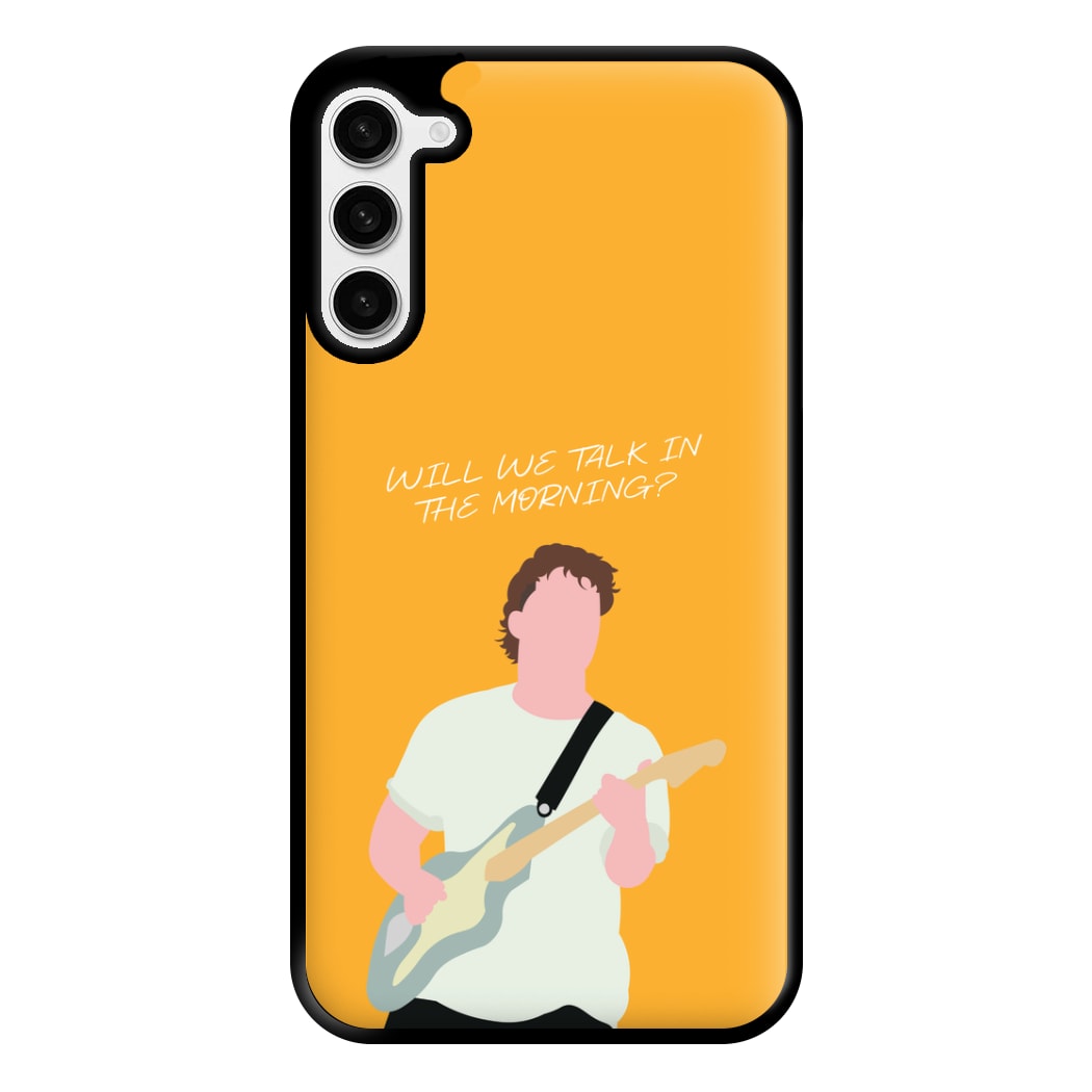 Will We Talk In The Morning Yellow Galaxy S23 Case