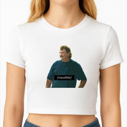 Inaudible Gerald Crop Top