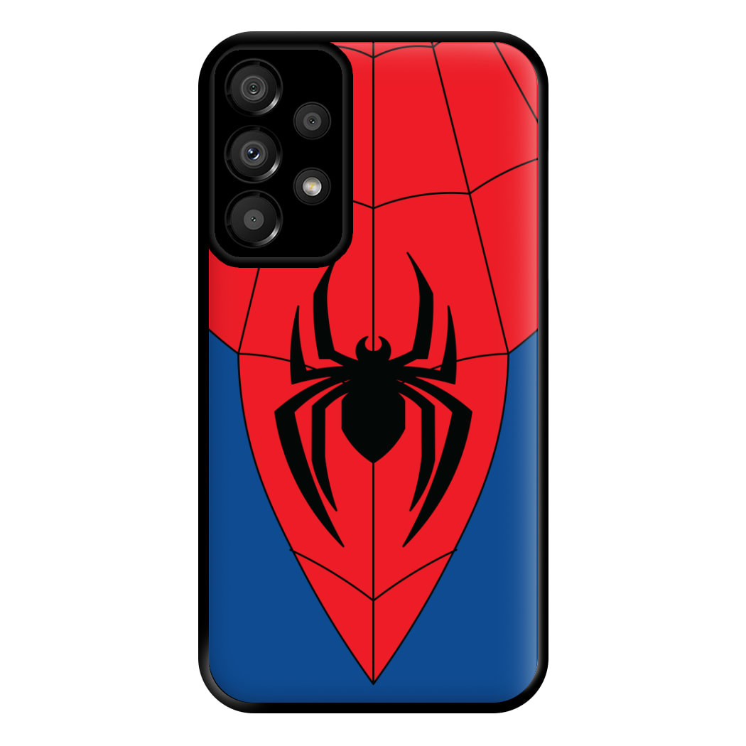 Red And Blue Spider Costume Galaxy A33 Case