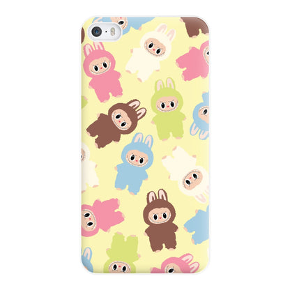 Colourful Little Monsters Pattern iPhone 5 / 5s / SE 2016 Case