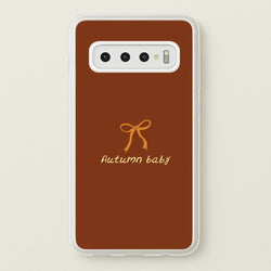 Autumn Baby Galaxy S10 Case