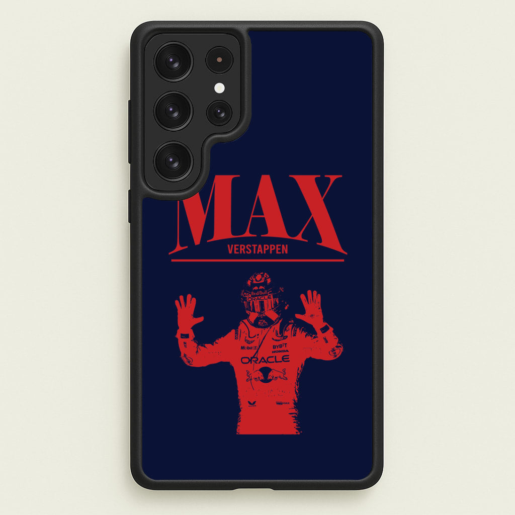 Max Blue And Red Galaxy S23 Ultra Case