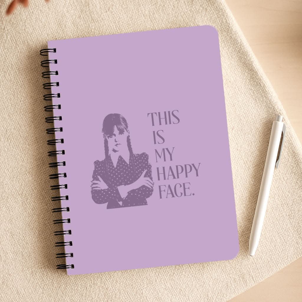 This Is My Happy Face Notepad