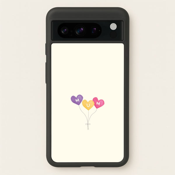 Mum Watercolour Balloons Google Pixel 8 Pro Case