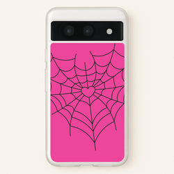 Spiderweb Hearts II Google Pixel 8a Case