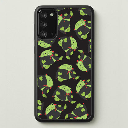 Vampire Frog Pattern  - Halloween Galaxy Note 20 Case
