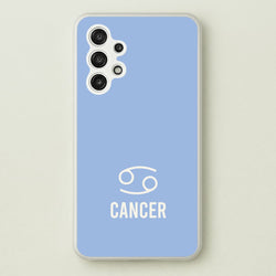 Cancer Pastel Zodiac Galaxy A13 Case