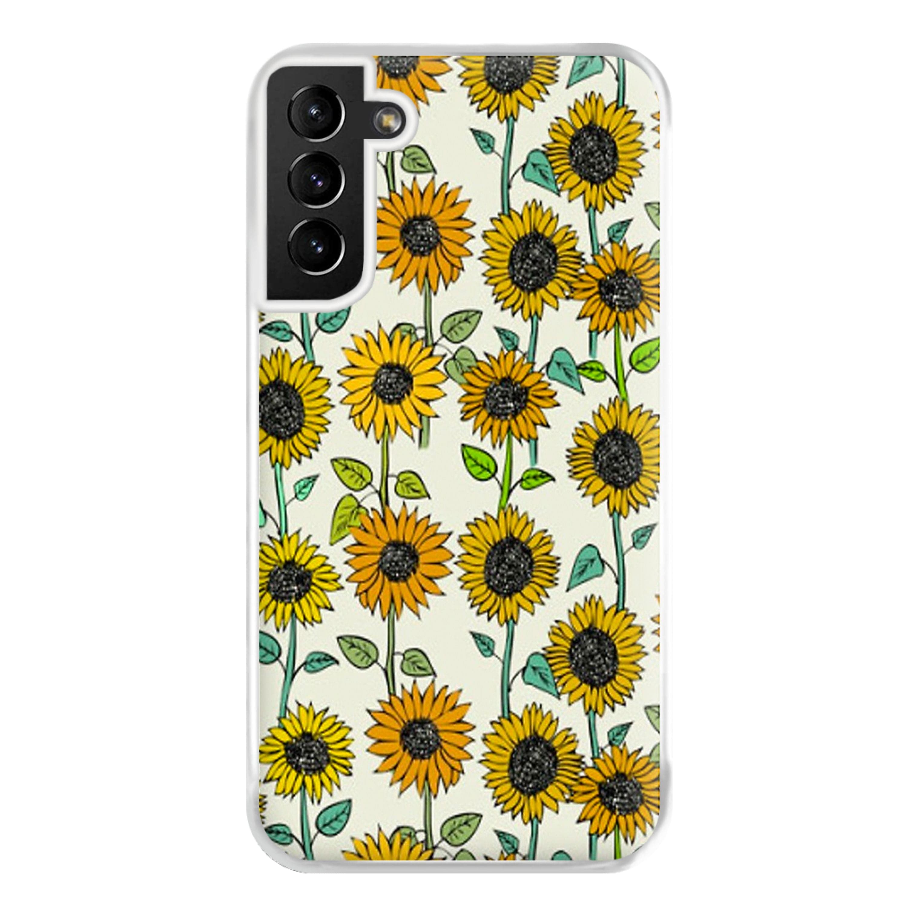 Painted Sunflowers Phone Case