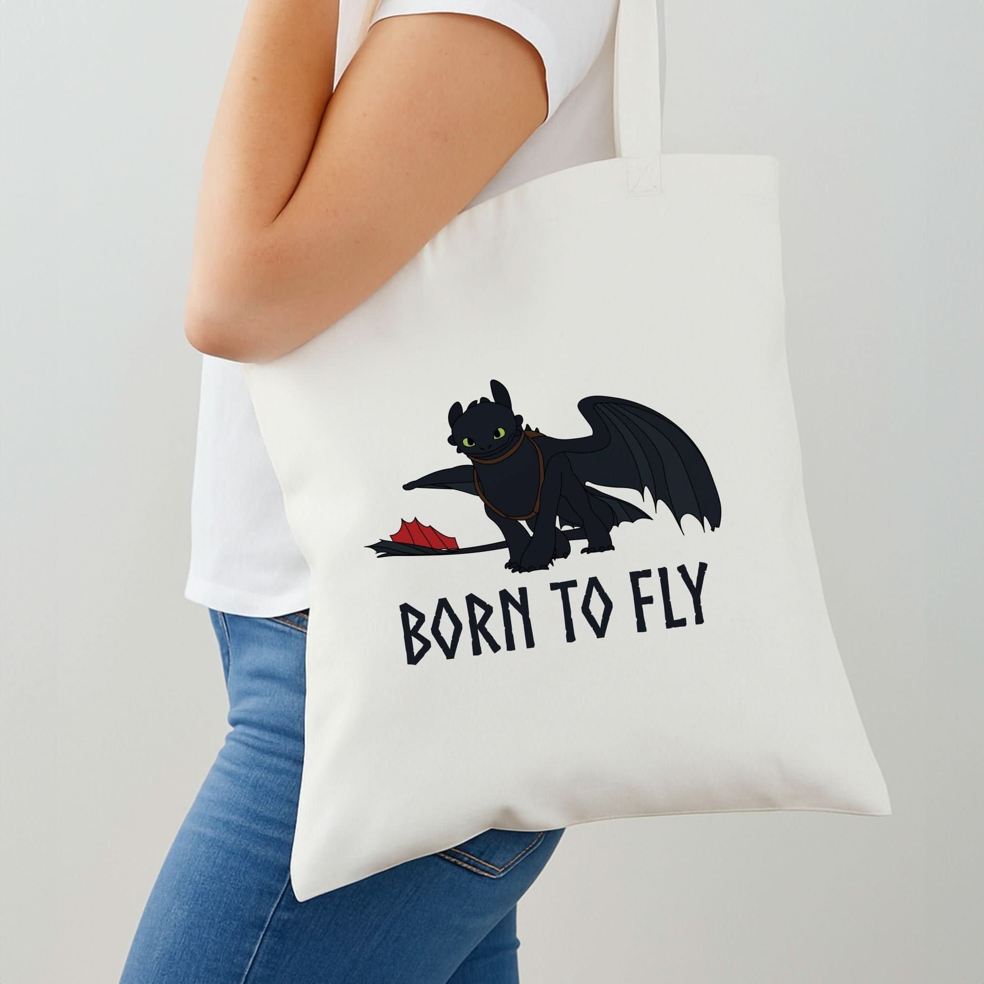 Dragon Born To Fly Shoulder Bag