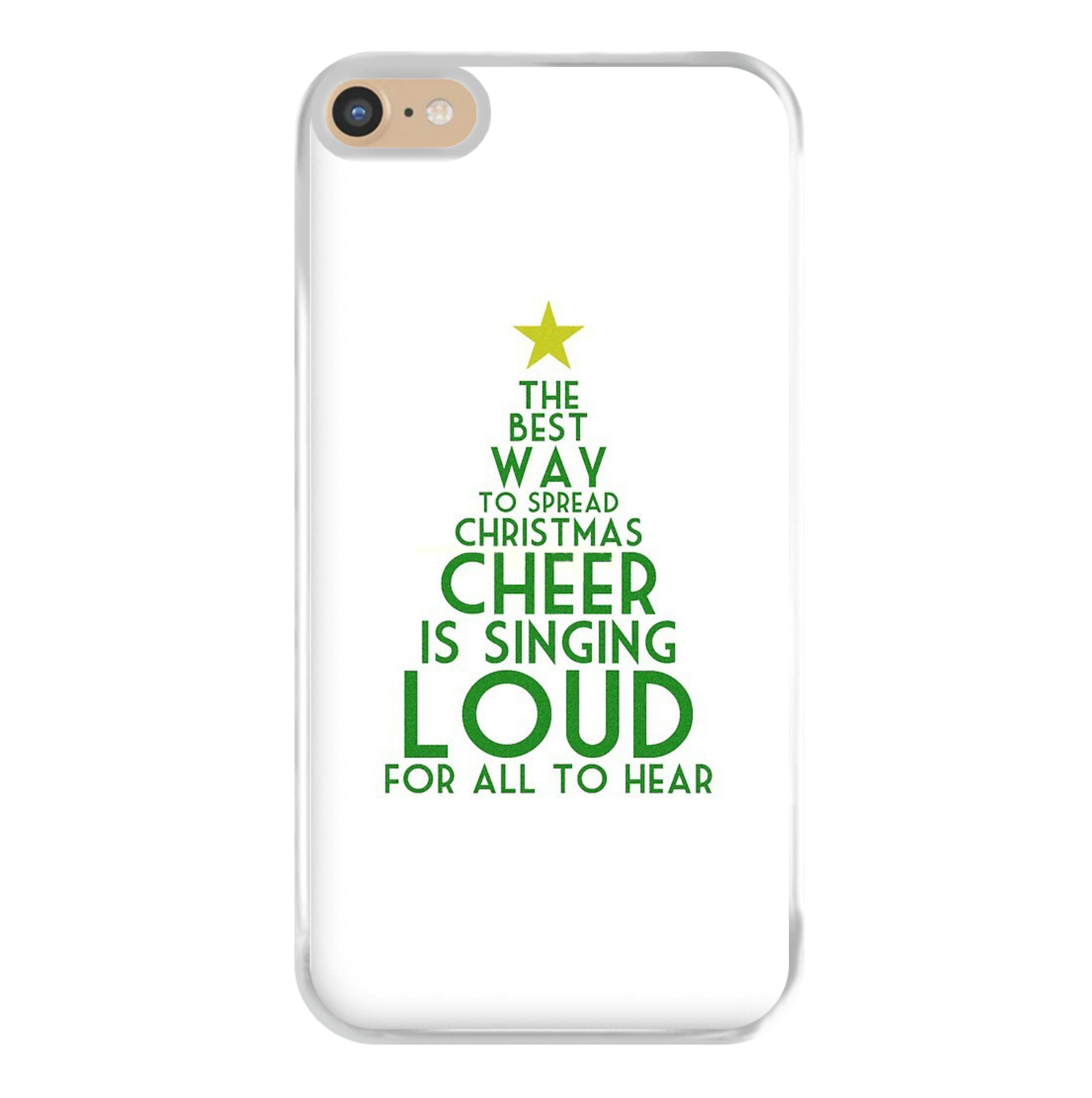 The Best Way To Spread Christmas Cheer - Elf Phone Case