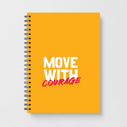 Move With Courage Notebook