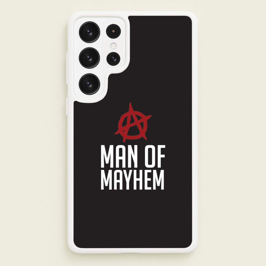 Man Of Mayhem Galaxy S22 Ultra Case