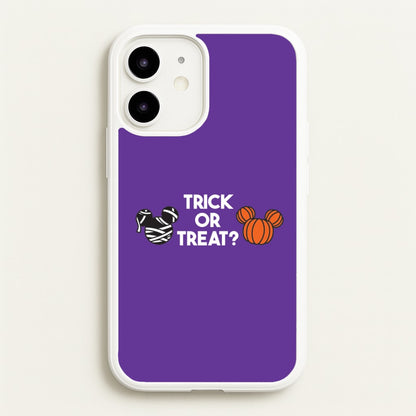 Trick Or Treat Mouse iPhone 12 / 12 Pro Case