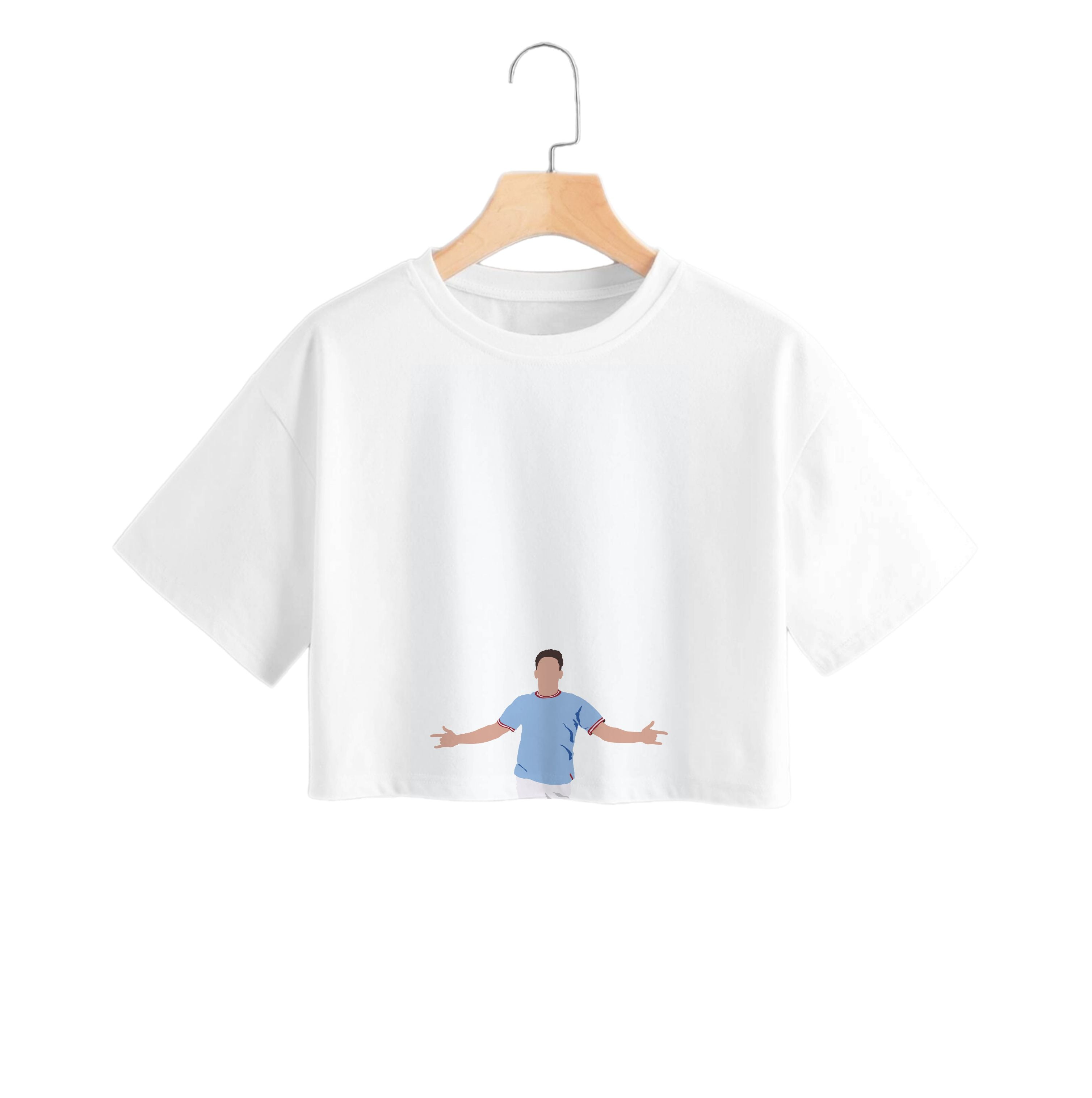 Alvarez - Football Crop Top