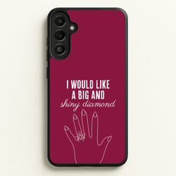 Shiny Diamond Galaxy A34 Case